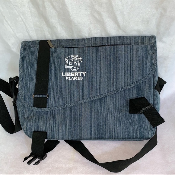 Port Authority Other - PORT AUTHORITY Liberty University PADDED LAPTOP Messenger Bag